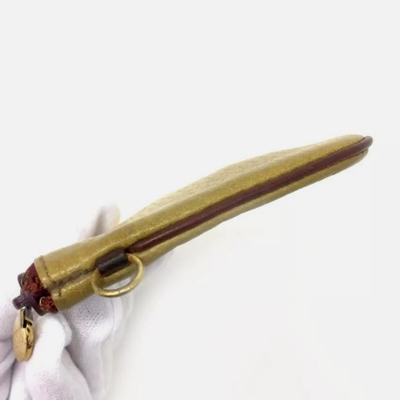 MUST DE CARTIER BEIGE COIN PURSE WALLET /80555 - Picture 5 of 9